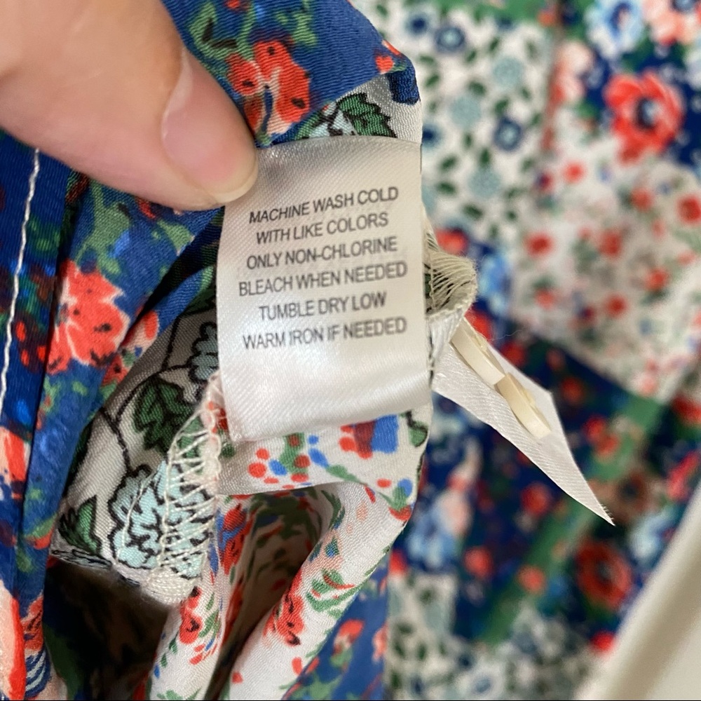 Charming Charlie Floral Cold Shoulder Dress Size M - Picture 8 of 8